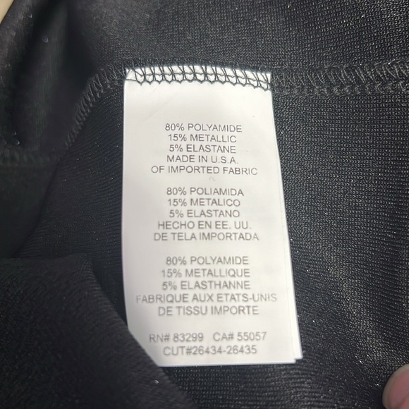 Bebe Black Bodycon Slip Dress Cowl Front - Picture 4 of 4